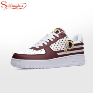 NFL Washington Redskins American Flag Air Force 1 Shoes Gift For Fans