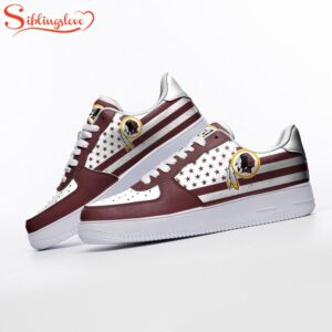 NFL Washington Redskins American Flag Air Force 1 Shoes Gift For Fans