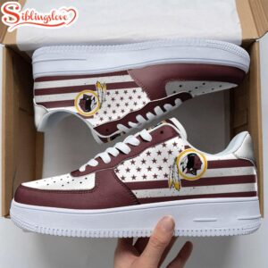 NFL Washington Redskins American Flag Air Force 1 Shoes Gift For Fans