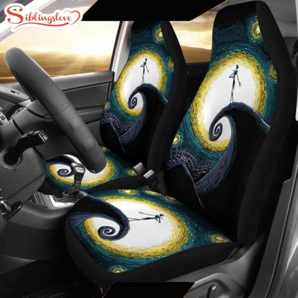 Nightmare Before Christmas Car Decor  Cartoon Seat Cover Car Decor