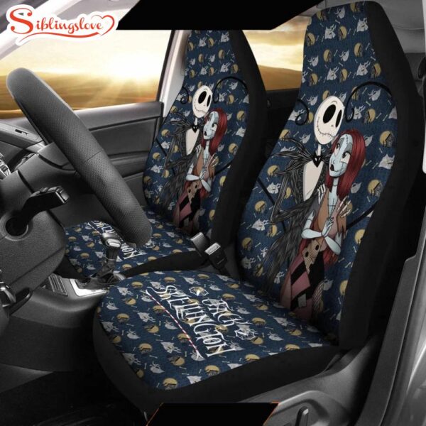 Nightmare Before Christmas Cartoon  Cartoon Seat Cover Car Decor  For Fans