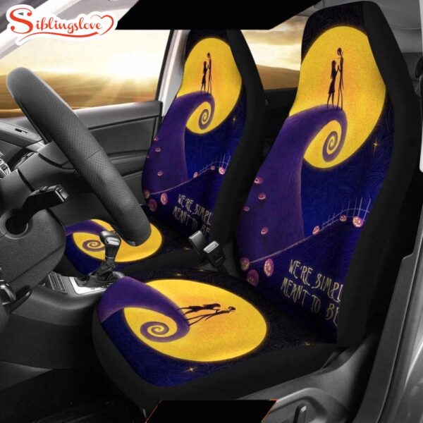 Nightmare Before Christmas Halloween  Cartoon Seat Cover Car Decor er