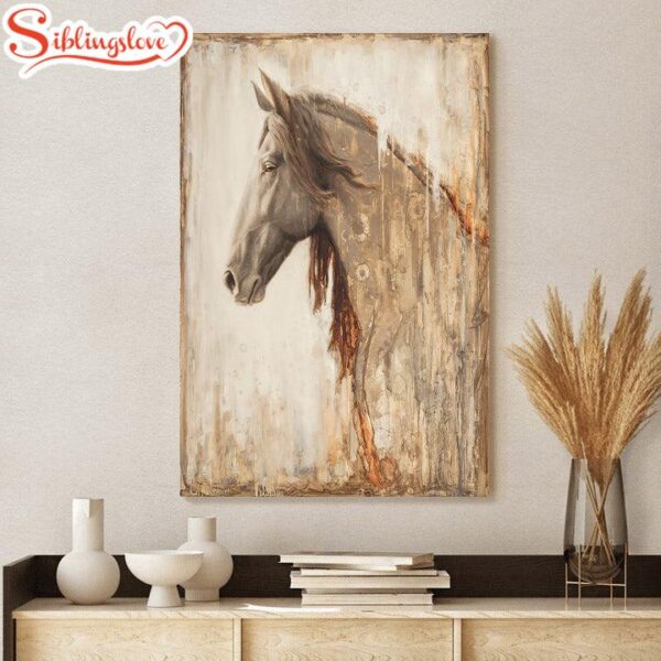 Nobility Horse Canvas Wall Art