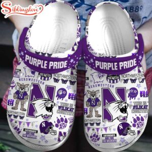 Northwestern Wildcats NCAA Sport Clogs…