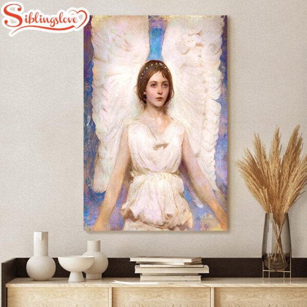 O That I Were An Angel After Abbot Handerson Thayer Canvas Picture Jesus Canvas Wall Art