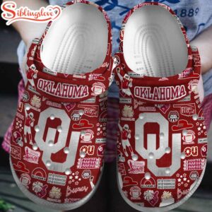 Oklahoma Sooners NCAA Sport Clogs…