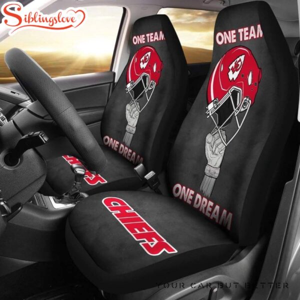 One Team One Dream Chiefs Football Team Car Seat Covers