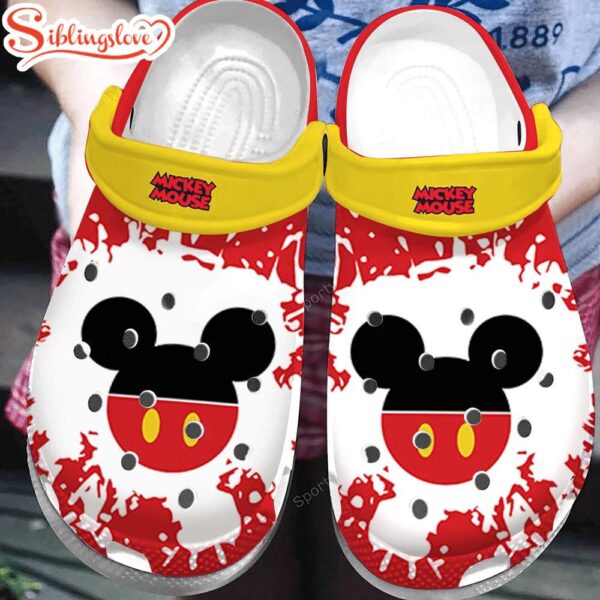 Original Mickey Mouse Clogs Shoes Cartoon Gift Shoes