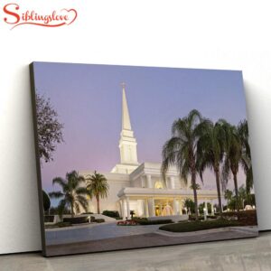 Orlando Temple Evening Side View…