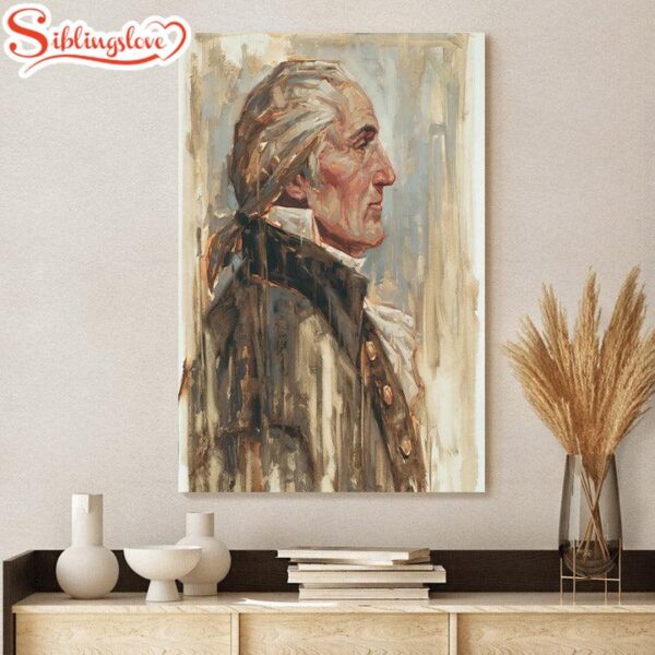 Our Nation’s Father Canvas Wall Art