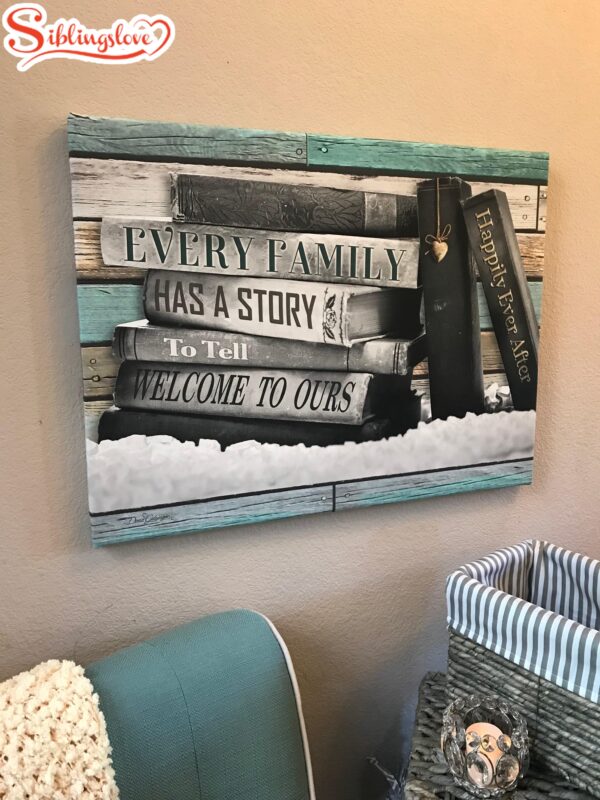 Our Story Canvas Wall Art