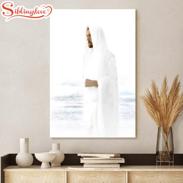 Peace In Christ Canvas Wall Art Jesus Picture Jesus Portrait Canvas