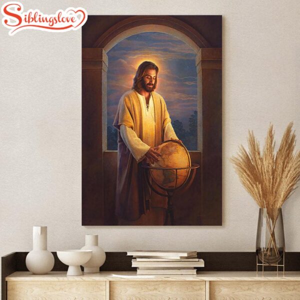 Peace On Earth Canvas Wall Art Jesus Canvas Pictures