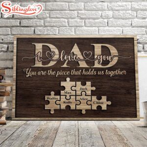 Personalized Canvas For Dad Custom…