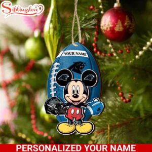 Personalized Name NFL Carolina Panthers…