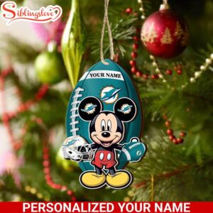 Personalized Name NFL Miami Dolphins…