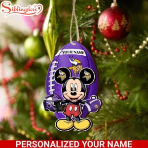 Personalized Name NFL Minnesota Vikings…