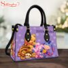 Personalized Name Winnie The Pooh Disney Leather Handbag