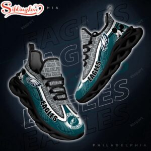 Philadelphia Eagles NFL Football Team Max Soul Shoes Gift For Men Women