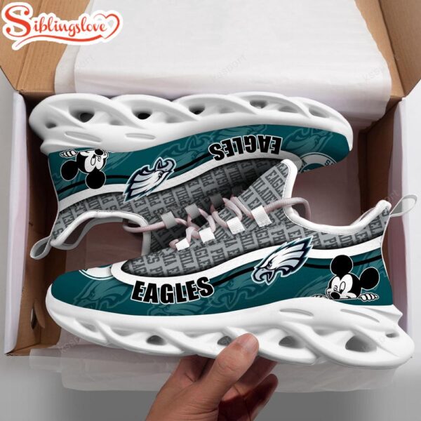 Philadelphia Eagles NFL Football Team Max Soul Shoes Gift For Men Women