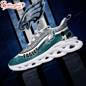 Philadelphia Eagles NFL Football Team Max Soul Shoes Gift For Men Women