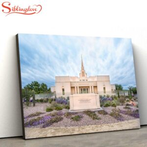 Phoenix Arizona Temple Purple Flower…