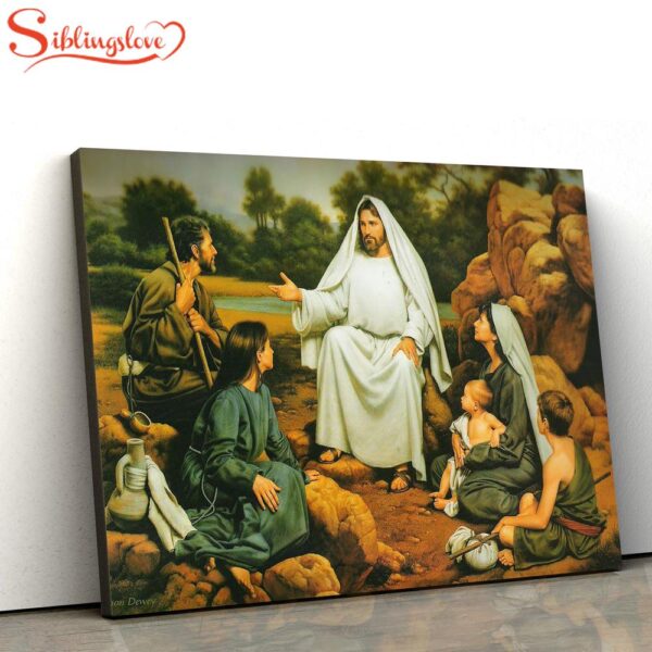 Picture Of Christ Jesus Canvas Wall Art