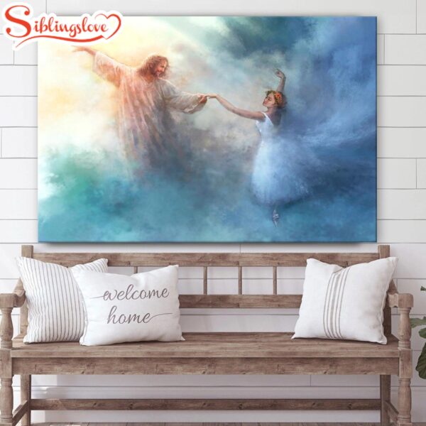 Pictures Of Jesus With Children A Pas De Deux Canvas Wall Art