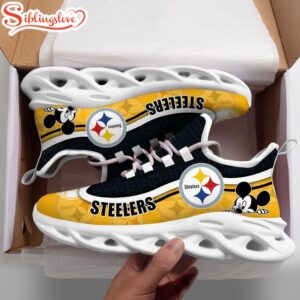 Pittsburgh Steelers NFL Football Team Max Soul Shoes Gift For Men Women