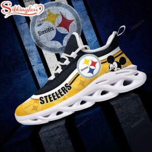 Pittsburgh Steelers NFL Football Team Max Soul Shoes Gift For Men Women