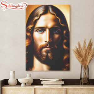 Powerful Jesus Canvas Jesus Portrait…