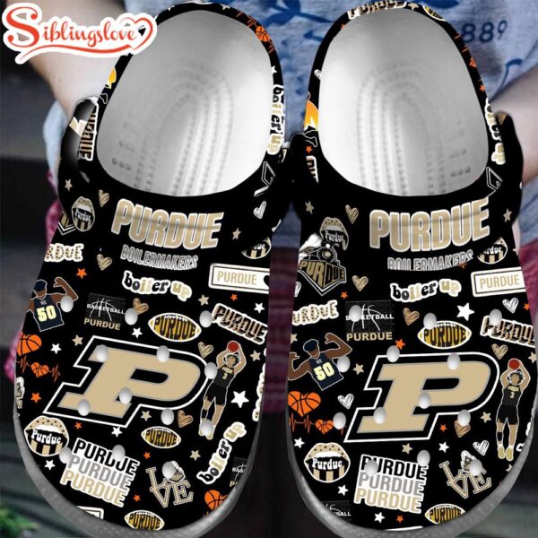 Premium Purdue Boilermakers NCAA Sport Clogs Shoes For Men Women