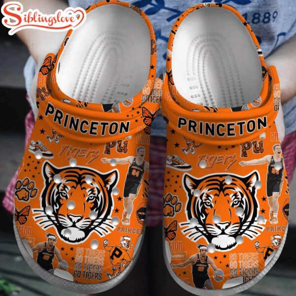 Princeton Tigers NCAA Sport Clogs Shoes Comfortable For Men Women