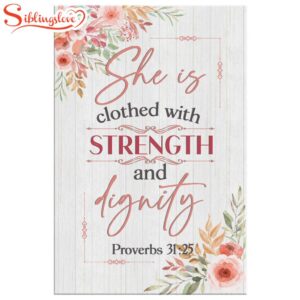 Proverbs 3125 She Is Clothed…