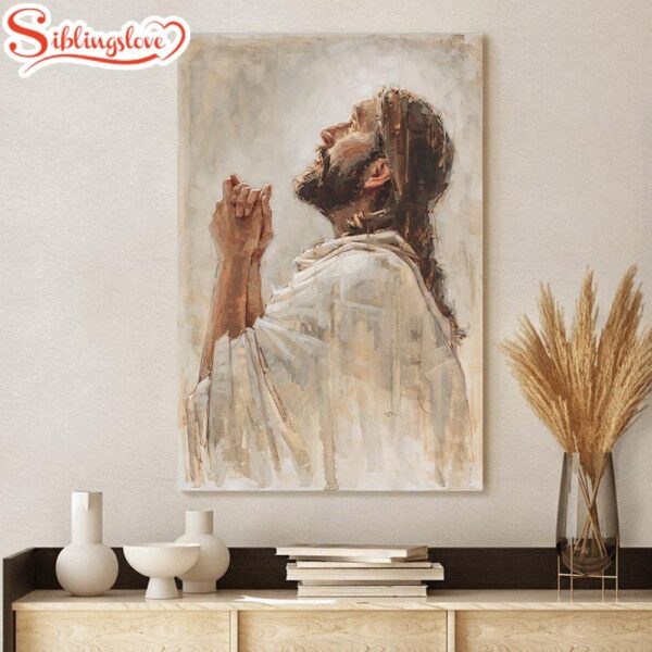 Redeeming Light Canvas Wall Art Jesus Picture Jesus Portrait Canvas