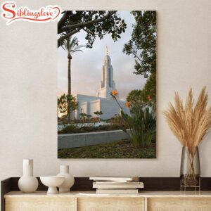 Redlands Temple Flower Canvas Pictures…