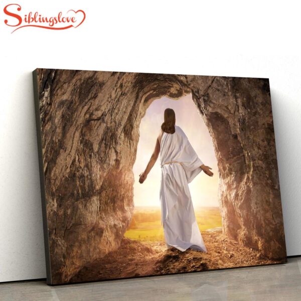 Resurrection Of Jesus Christ Jesus Canvas Wall Art