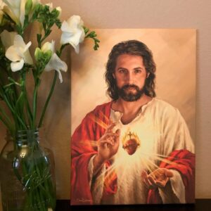 Sacred Heart Of Jesus Canvas…