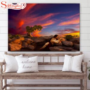 Sacred Prayer Canvas Wall Art