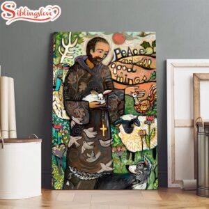 Saint Francis Canvas Posters Christian…