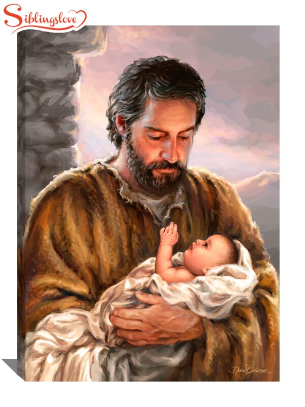 Saint Joseph Canvas Wall Art