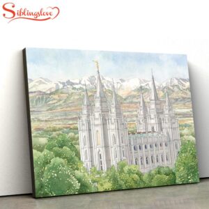 Salt Lake City Temple Canvas…