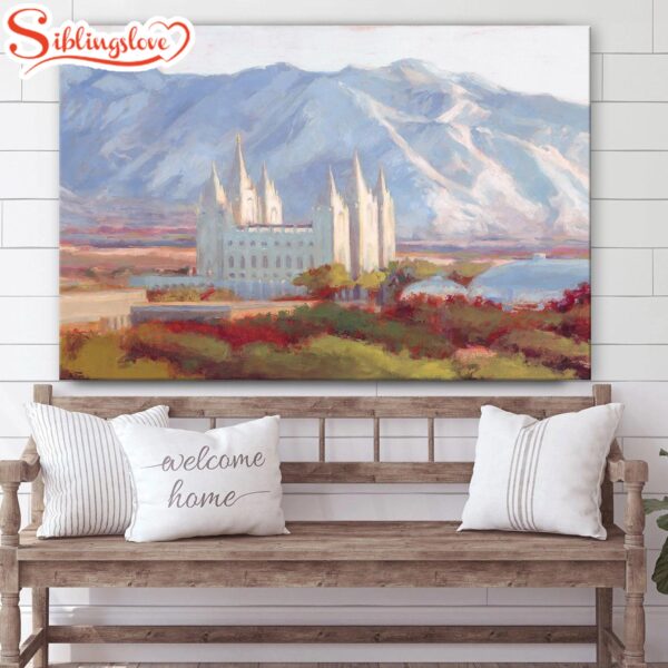 Salt Lake Eternal Canvas Wall Art