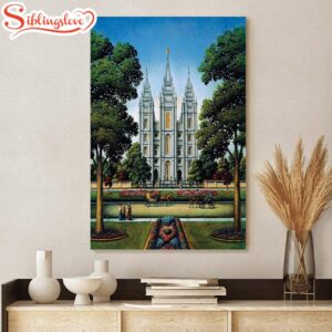 Salt Lake Temple Canvas Pictures…