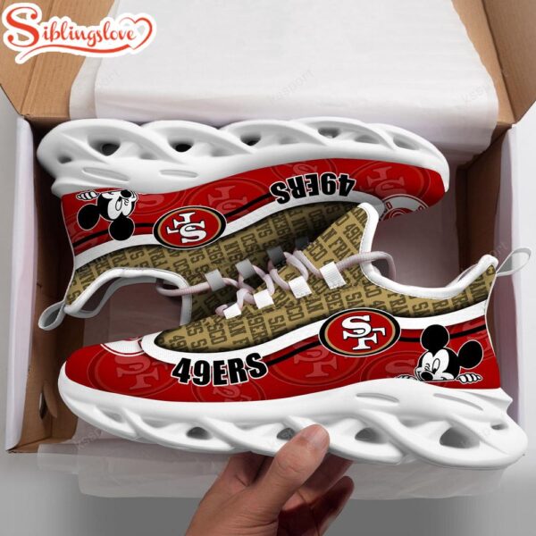 San Francisco 49ers NFL Football Team Max Soul Shoes Gift For Men Women