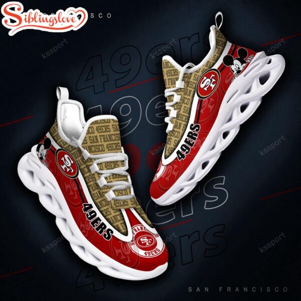 San Francisco 49ers NFL Football Team Max Soul Shoes Gift For Men Women