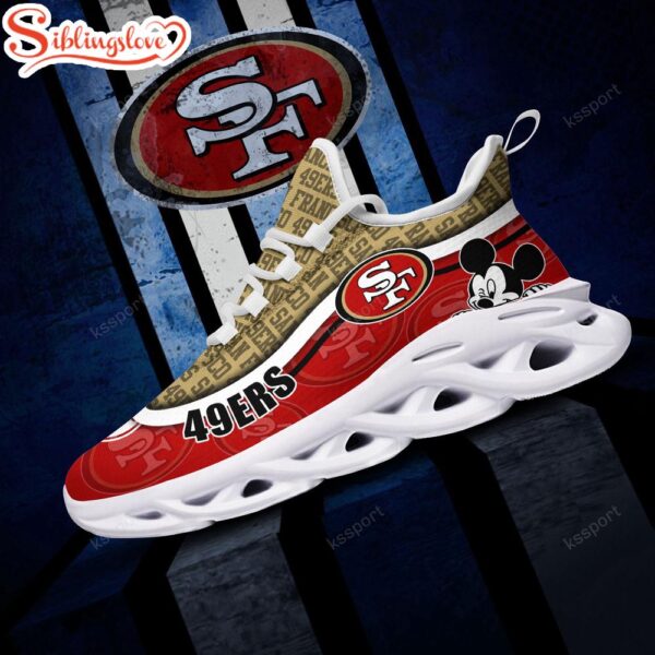 San Francisco 49ers NFL Football Team Max Soul Shoes Gift For Men Women