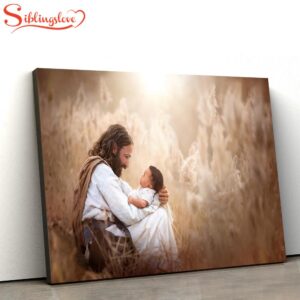 Savior’s Lulla Canvas Picture Jesus…