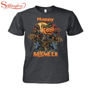 Scary Pumpkin Happy Halloween Unisex…