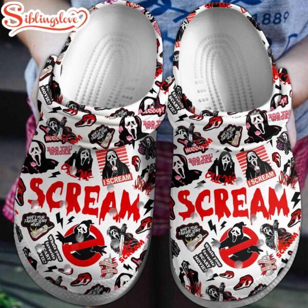 Scream Movie Clogs Shoes Cartoon Clogs